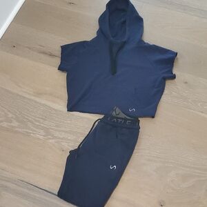 TLF Deep Blue Hoodie and Joggers Set